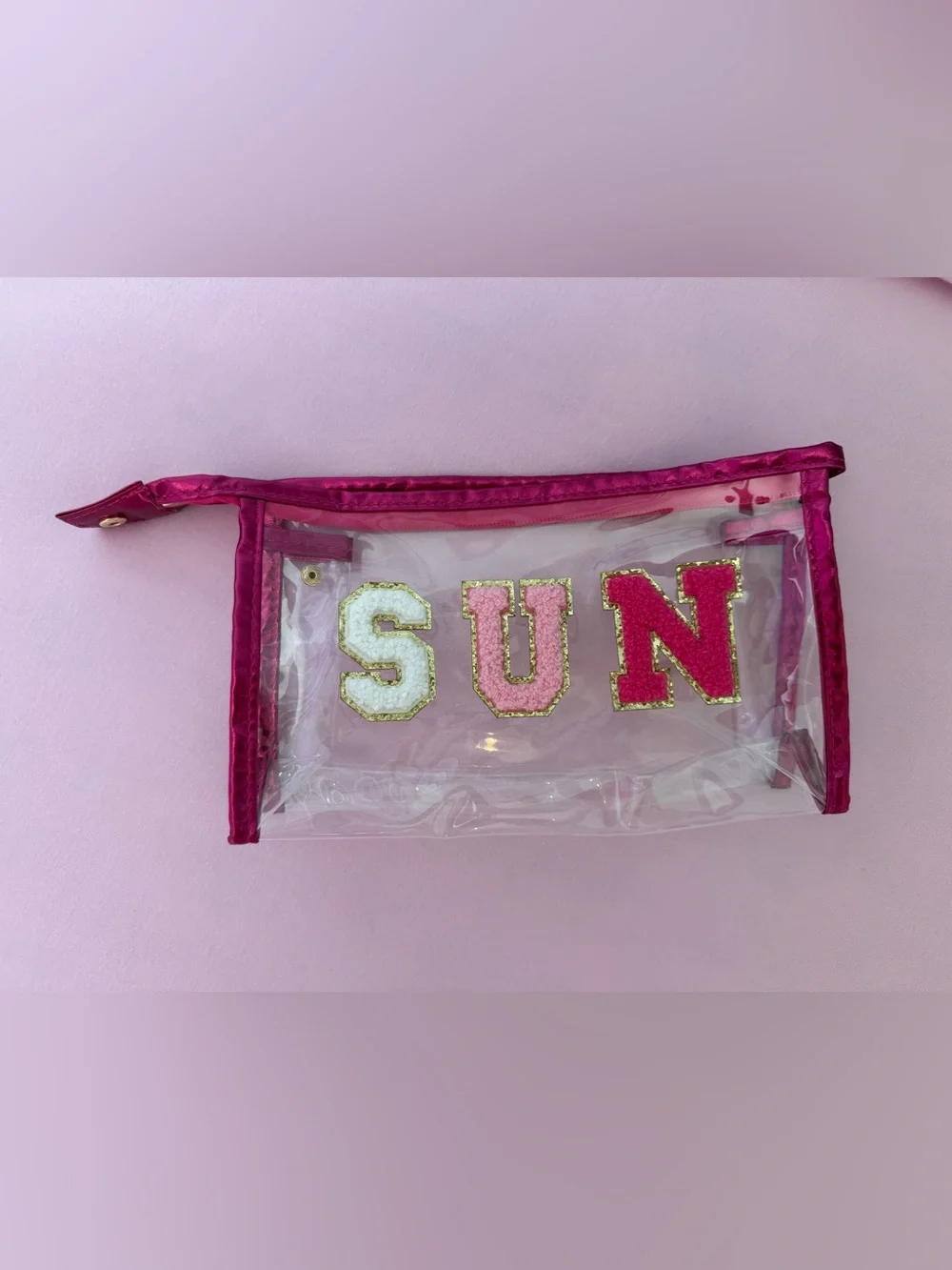Clear Plastic Summer Beach Bag